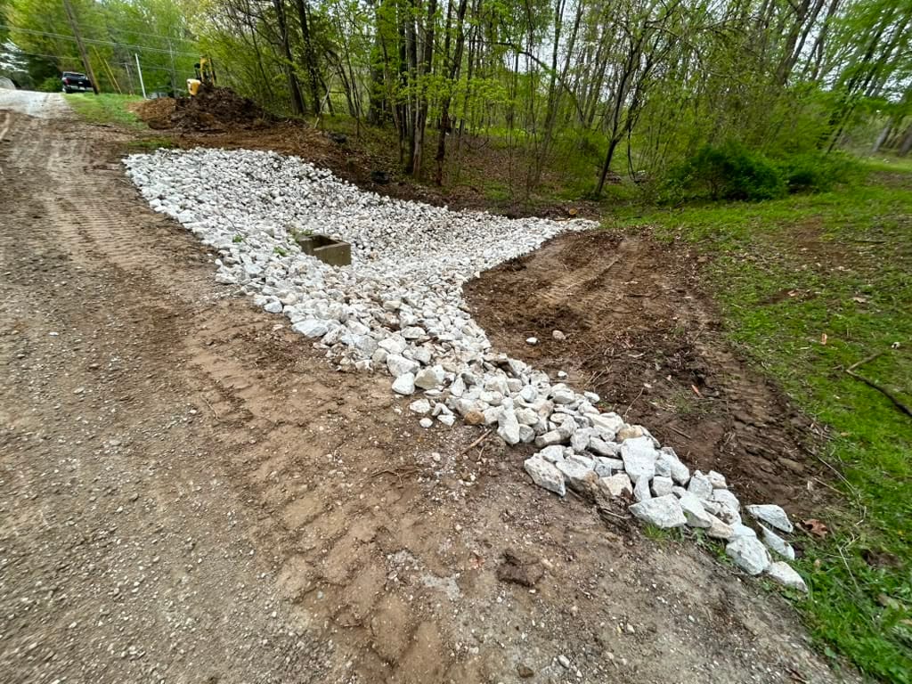 Grading and drainage